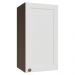 Armário Aéreo 35 cm 1 Porta Rustic/Branco Vik Madesa