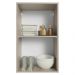 Armário Aéreo 40 cm 1 Porta Crema Nice Madesa