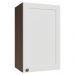 Armário Aéreo 40 cm 1 Porta Rustic/Branco Vik Madesa