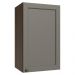 Armário Aéreo 40 cm 1 Porta Rustic/Cinza Vik Madesa