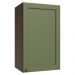 Armário Aéreo 40 cm 1 Porta Rustic/Verde Vik Madesa