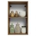 Armário Aéreo 40 cm 1 Porta Rustic/Verde Vik Madesa