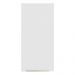 Armário Aéreo 40 x 83 cm 1 Porta Rustic/Branco Veludo Lux Madesa