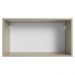 Armário Aéreo 60 cm 1 Porta Basculante Crema Nice Madesa