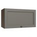 Armário Aéreo 60 cm 1 Porta Basculante Rustic/Cinza Vik Madesa