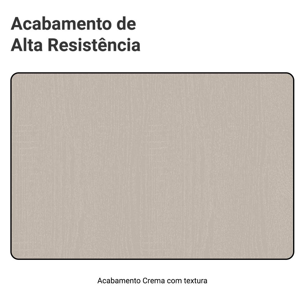 Armário Aéreo 60 cm Nicho para Microondas/Forno Elétrico Crema Nice Madesa