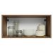 Armário Aéreo 70 cm 1 Porta Basculante Rustic/Branco Vik Madesa