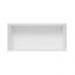 Armário Aéreo 70 cm 1 Porta Branco/Cinza Lux Madesa
