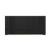 Armário Aéreo 70 cm 1 Porta Branco/Preto Lux Madesa