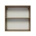 Armário Aéreo 70 cm 2 Portas Rustic Glamy Madesa