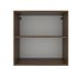 Armário Aéreo 70 cm 2 Portas Rustic Stella Madesa