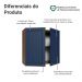 Armário Aéreo 70 cm 2 Portas Rustic/Azul Vik Madesa
