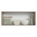 Armário Aéreo 80 cm 1 Porta Basculante Crema Nice Madesa
