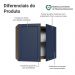 Armário Aéreo 80 cm 2 Portas Rustic/Azul Vik Madesa