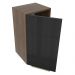 Armário Aéreo Madesa Lux 35 cm 1 Porta - Rustic/Preto