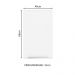 Armário Aéreo Madesa Lux 40 cm 1 Porta - Branco/Branco Veludo