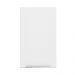 Armário Aéreo Madesa Lux 40 cm 1 Porta - Branco/Branco Veludo