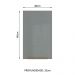 Armário Aéreo Madesa Lux 40 cm 1 Porta - Branco/Cinza