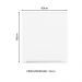 Armário Aéreo Madesa Lux 60 cm 1 Porta - Branco/Branco Veludo