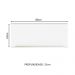 Armário Aéreo Madesa Lux 80 cm 1 Porta Basculante - Rustic/Branco Veludo