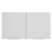 Armário Aéreo Madesa Stella 120 cm 2 Portas - Branco