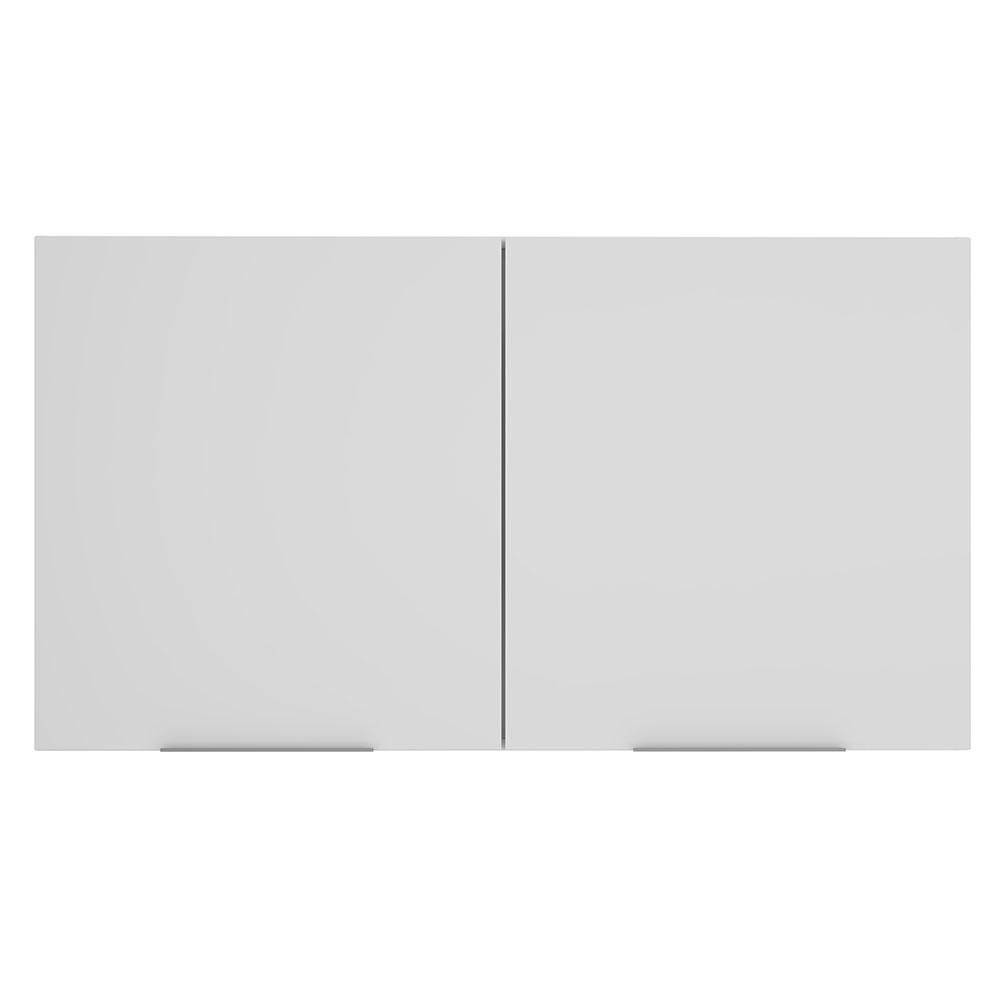 Armário Aéreo Madesa Stella 120 cm 2 Portas - Branco