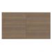 Armário Aéreo Madesa Stella 120 cm 2 Portas - Branco/Rustic