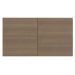 Armário Aéreo Madesa Stella 120 cm 2 Portas - Rustic