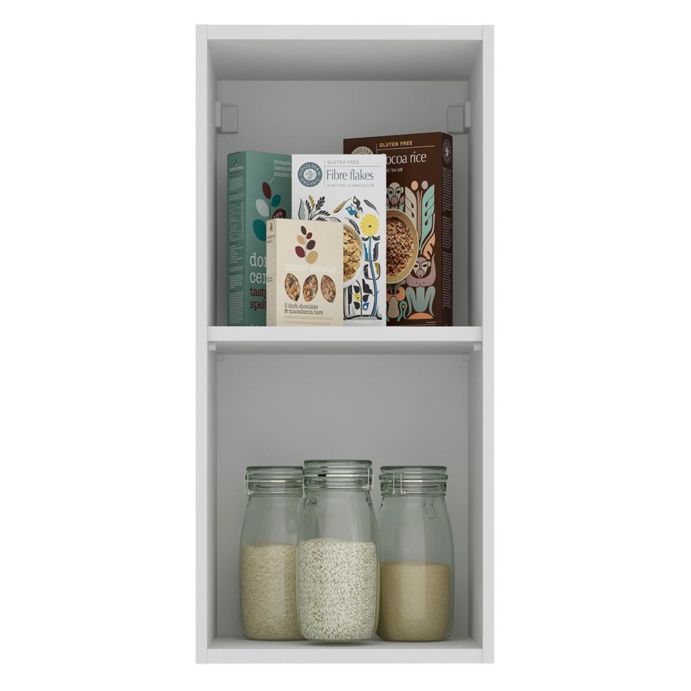 Armário Aéreo Madesa Stella 35 cm 1 Porta - Branco