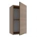 Armário Aéreo Madesa Stella 35 cm 1 Porta - Rustic