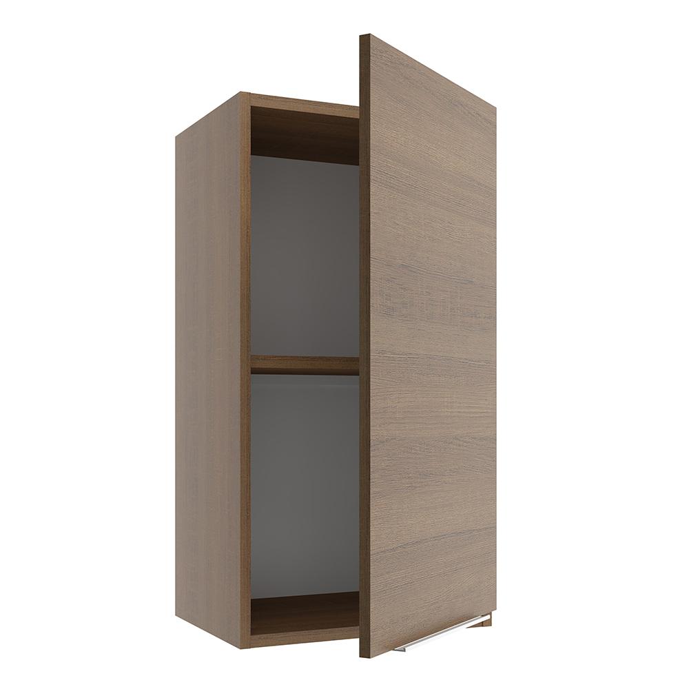 Armário Aéreo Madesa Stella 35 cm 1 Porta - Rustic