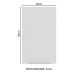 Armário Aéreo Madesa Stella 40 cm 1 Porta - Branco