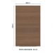 Armário Aéreo Madesa Stella 40 cm 1 Porta - Branco/Rustic
