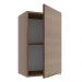 Armário Aéreo Madesa Stella 40 cm 1 Porta - Rustic