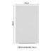 Armário Aéreo Madesa Stella 40 cm 1 Porta - Rustic/Branco