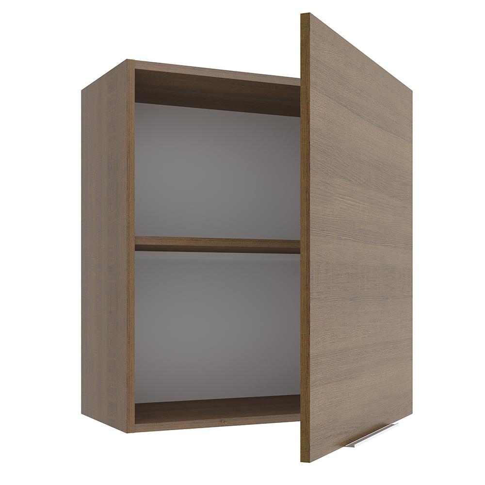 Armário Aéreo Madesa Stella 60 cm 1 Porta - Rustic