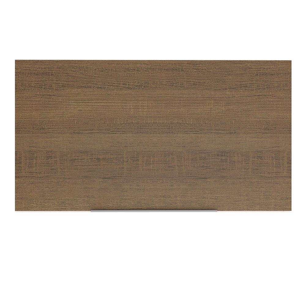 Armário Aéreo Madesa Stella 60 cm 1 Porta Basculante - Branco/Rustic