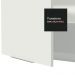 Armário Aéreo Madesa Stella 80 cm 1 Porta Basculante - Branco