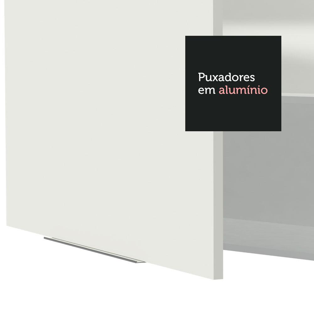 Armário Aéreo Madesa Stella 80 cm 1 Porta Basculante - Branco