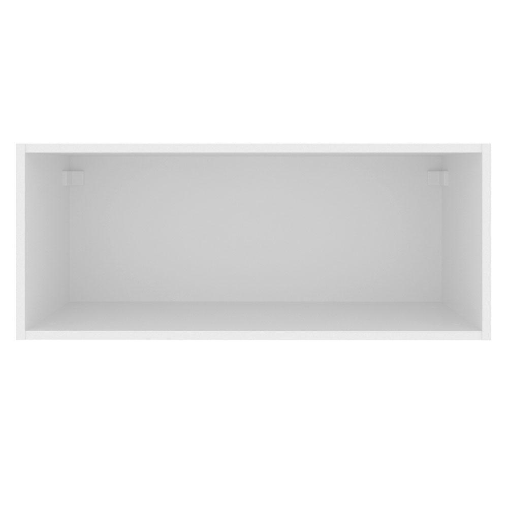 Armário Aéreo Madesa Stella 80 cm 1 Porta Basculante - Branco