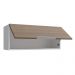 Armário Aéreo Madesa Stella 80 cm 1 Porta Basculante - Branco/Rustic