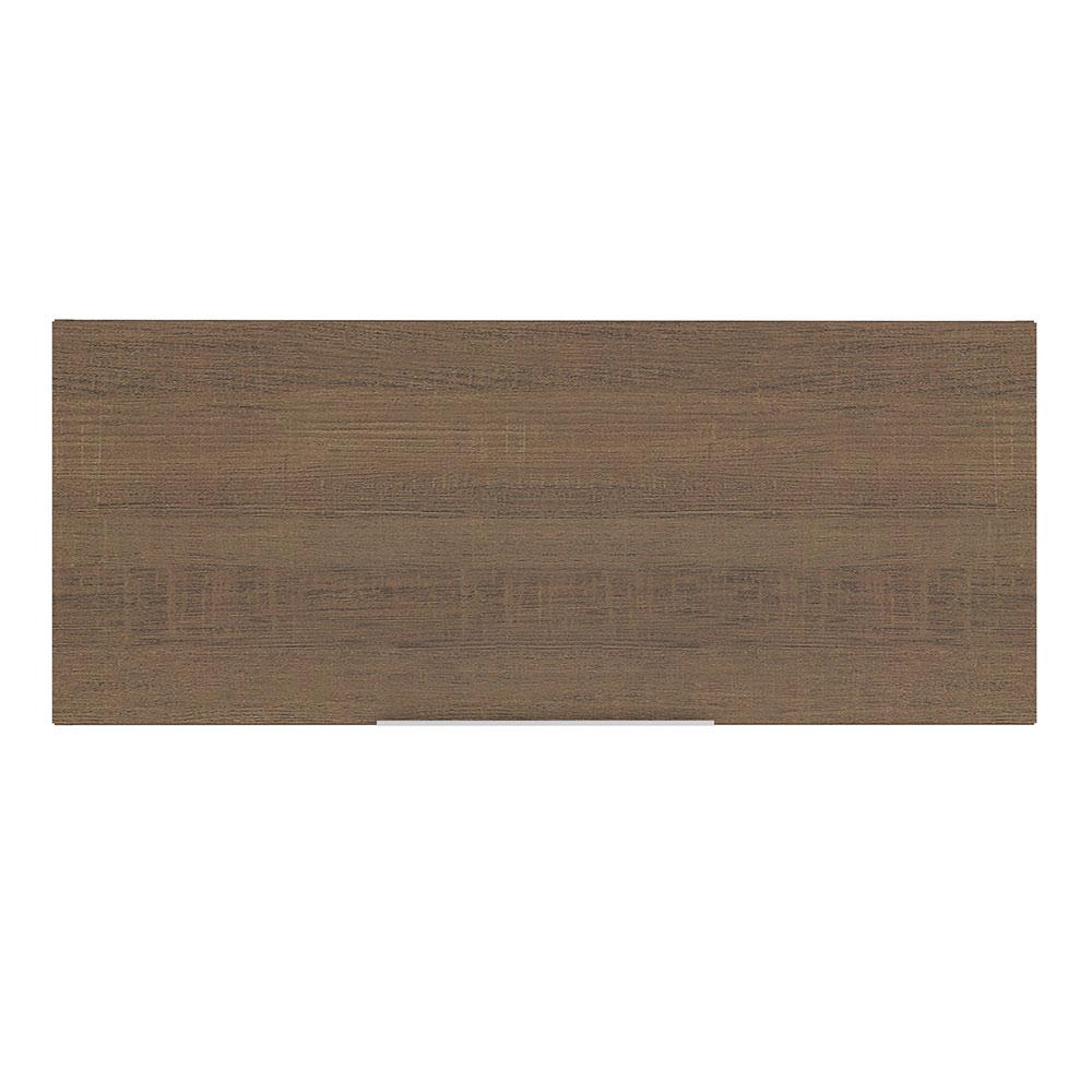 Armário Aéreo Madesa Stella 80 cm 1 Porta Basculante - Branco/Rustic