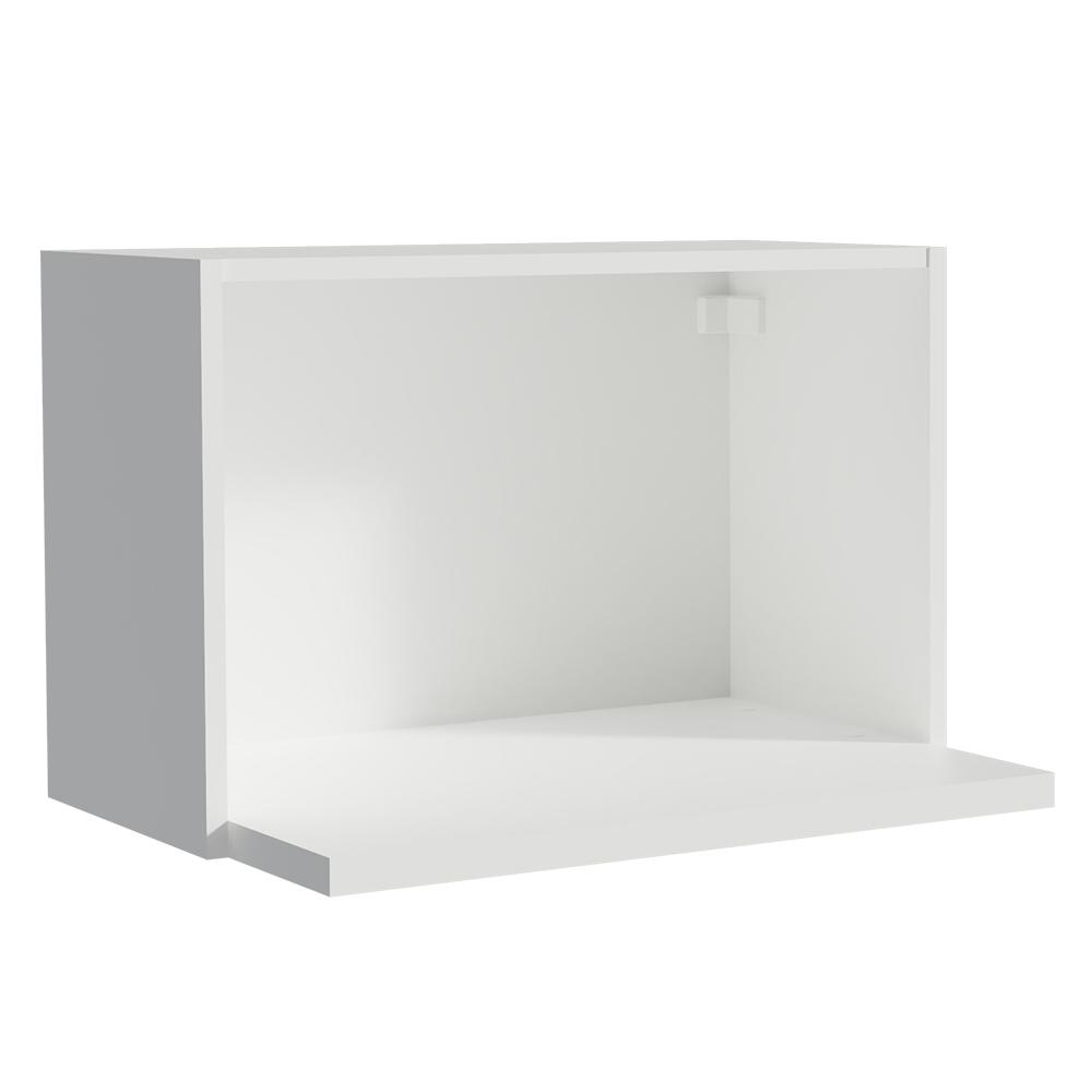 Armário Aéreo Madesa para Glamy, Lux, Reims 60 cm com Nicho para Forno - Branco