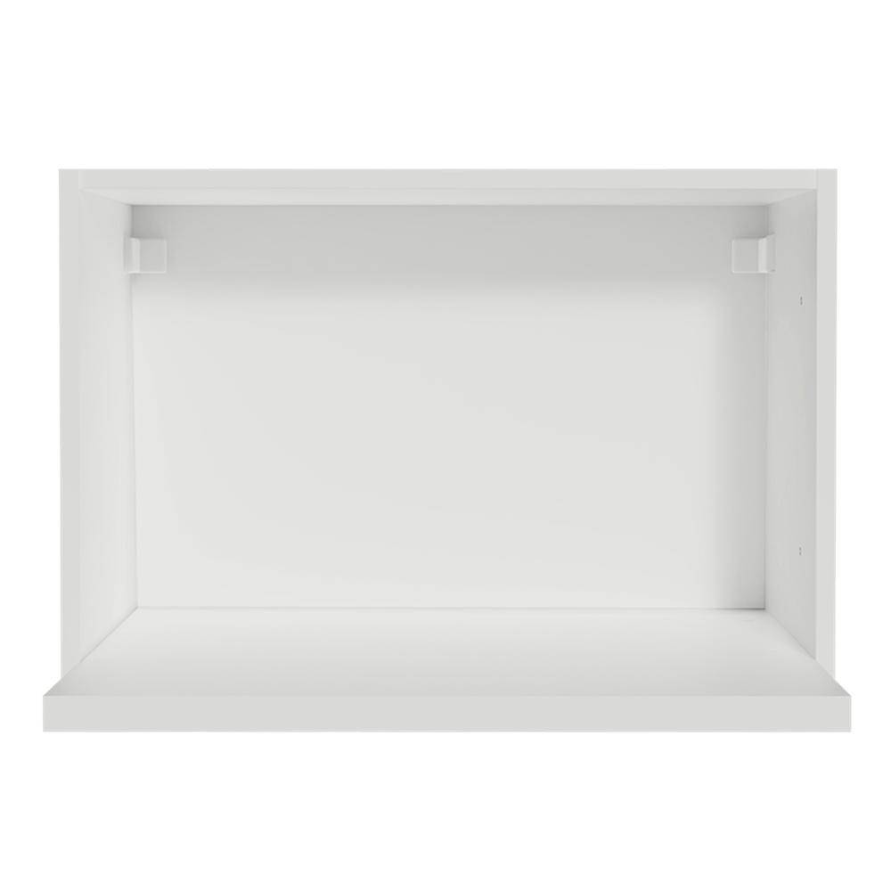 Armário Aéreo Madesa para Glamy, Lux, Reims 60 cm com Nicho para Forno - Branco
