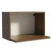 Armário Aéreo Madesa para Glamy, Lux, Reims 60 cm com Nicho para Forno - Rustic