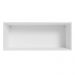 Armário Aéreo Multiuso 80cm 1 Porta Basculante Branco Agata Madesa