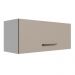 Armário Aéreo Multiuso 80cm 1 Porta Basculante Branco/Crema Agata Madesa