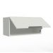 Armário Aéreo de Cozinha Madesa Stella 70 cm 1 Porta Basculante - Branco