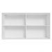 Armário Aéreo para Quarto 120 cm 2 Portas Branco Neo Madesa