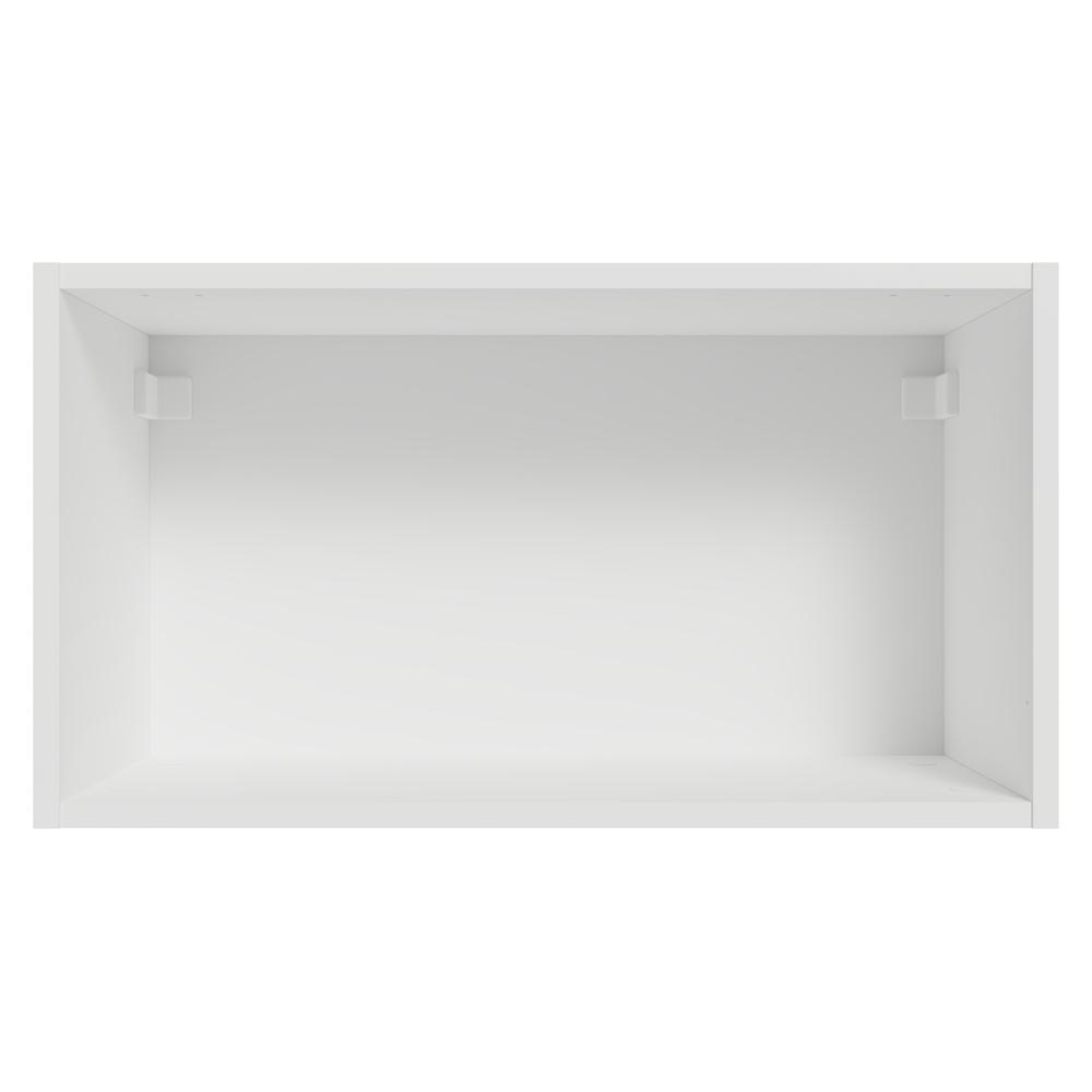 Armário Aéreo para Quarto 60 cm 1 Porta Basculante Branco Neo Madesa